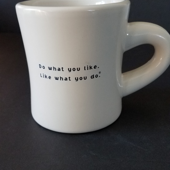 Life is Good Diner Style Coffee Mug - Picture 2 of 4